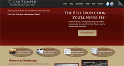 Desktop Screenshot of clearbumper.com